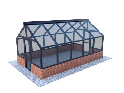 Garden greenhouse V5 3D Model