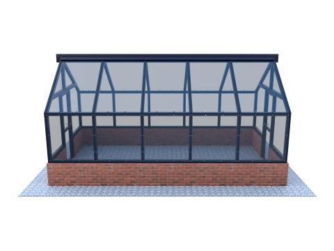 Garden greenhouse V5 3D Model