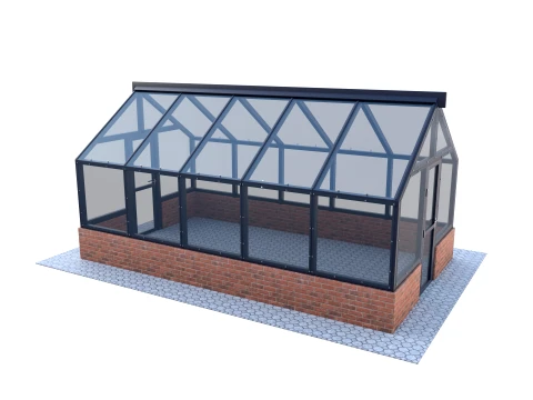 Garden greenhouse V5 3D Model
