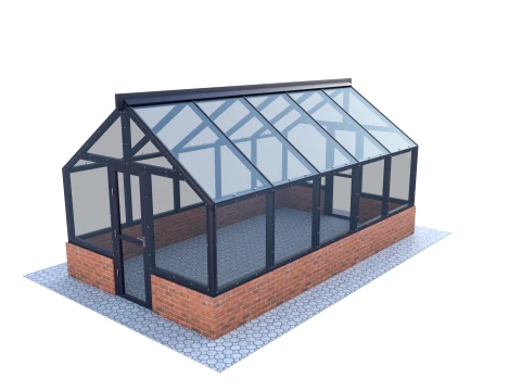 Garden greenhouse V5 3D Model