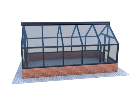 Garden greenhouse V5 3D Model