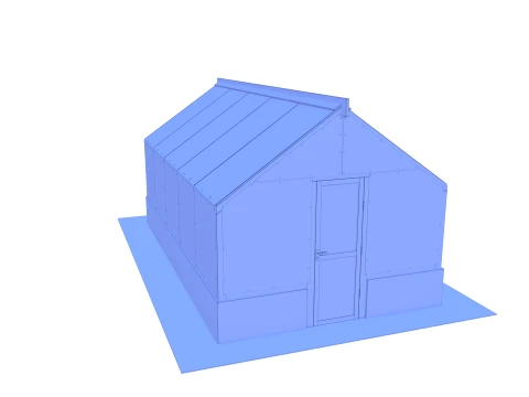 Garden greenhouse V5 3D Model