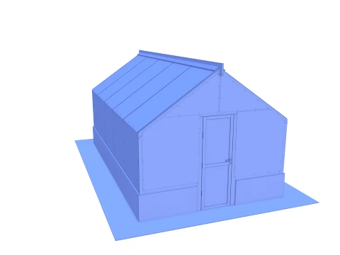Garden greenhouse V5 3D Model