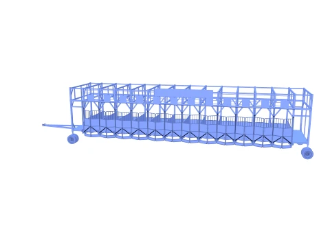 Horse Racing - Starting Gates V2 3D Model