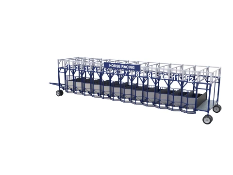 Horse Racing - Starting Gates V3 3D Model