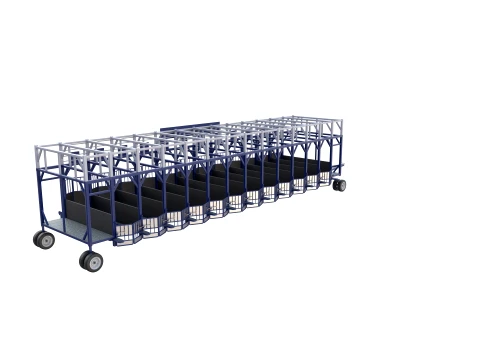 Horse Racing - Starting Gates V3 3D Model