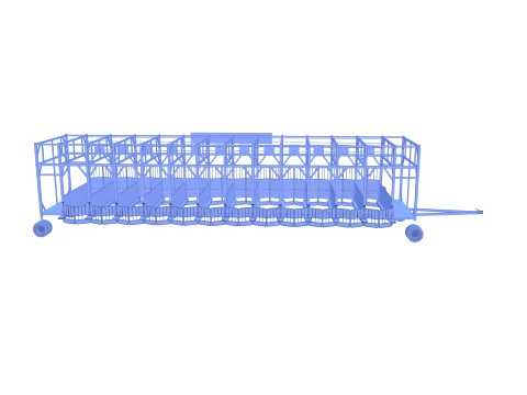 Horse Racing - Starting Gates V3 3D Model