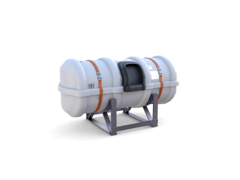 Life boat 3D Model