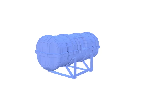 Life boat 3D Model