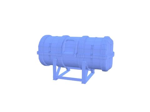 Life boat 3D Model