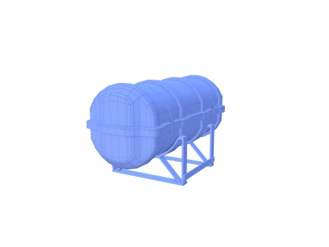 Life boat 3D Model