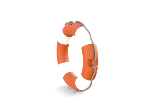 Life buoy 3D Model
