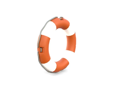 Life buoy 3D Model