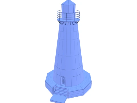 Light house V1 3D Model