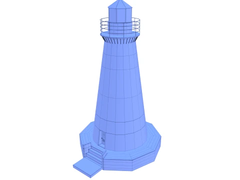 Light house V1 3D Model