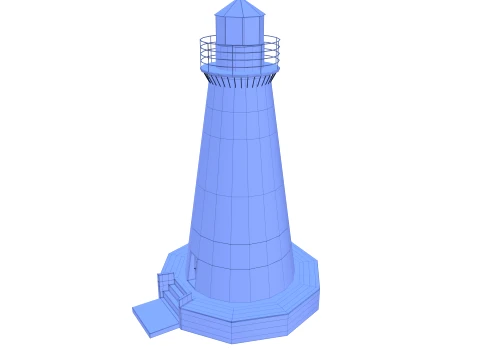 Light house V1 3D Model