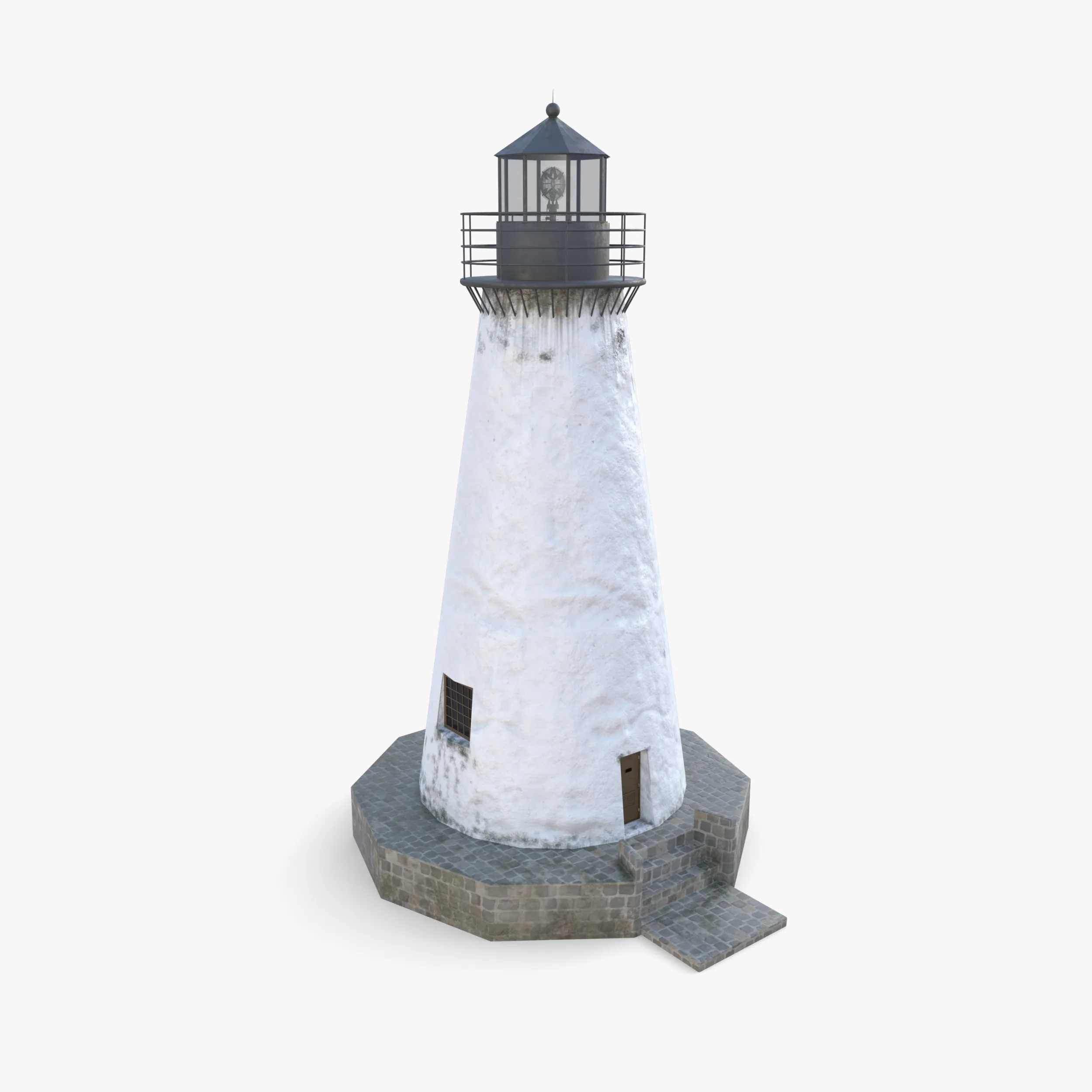 Light house V2 3D Model .c4d .max .obj .3ds .fbx .stl .blend 