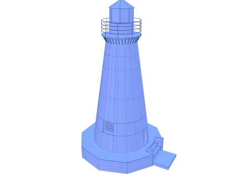 Light house V2 3D Model
