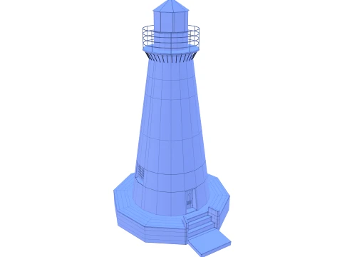 Light house V2 3D Model