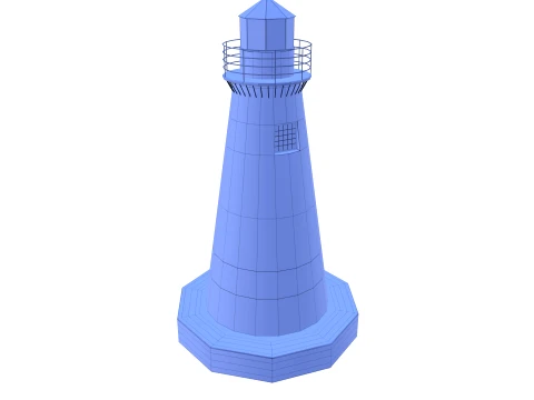 Light house V2 3D Model