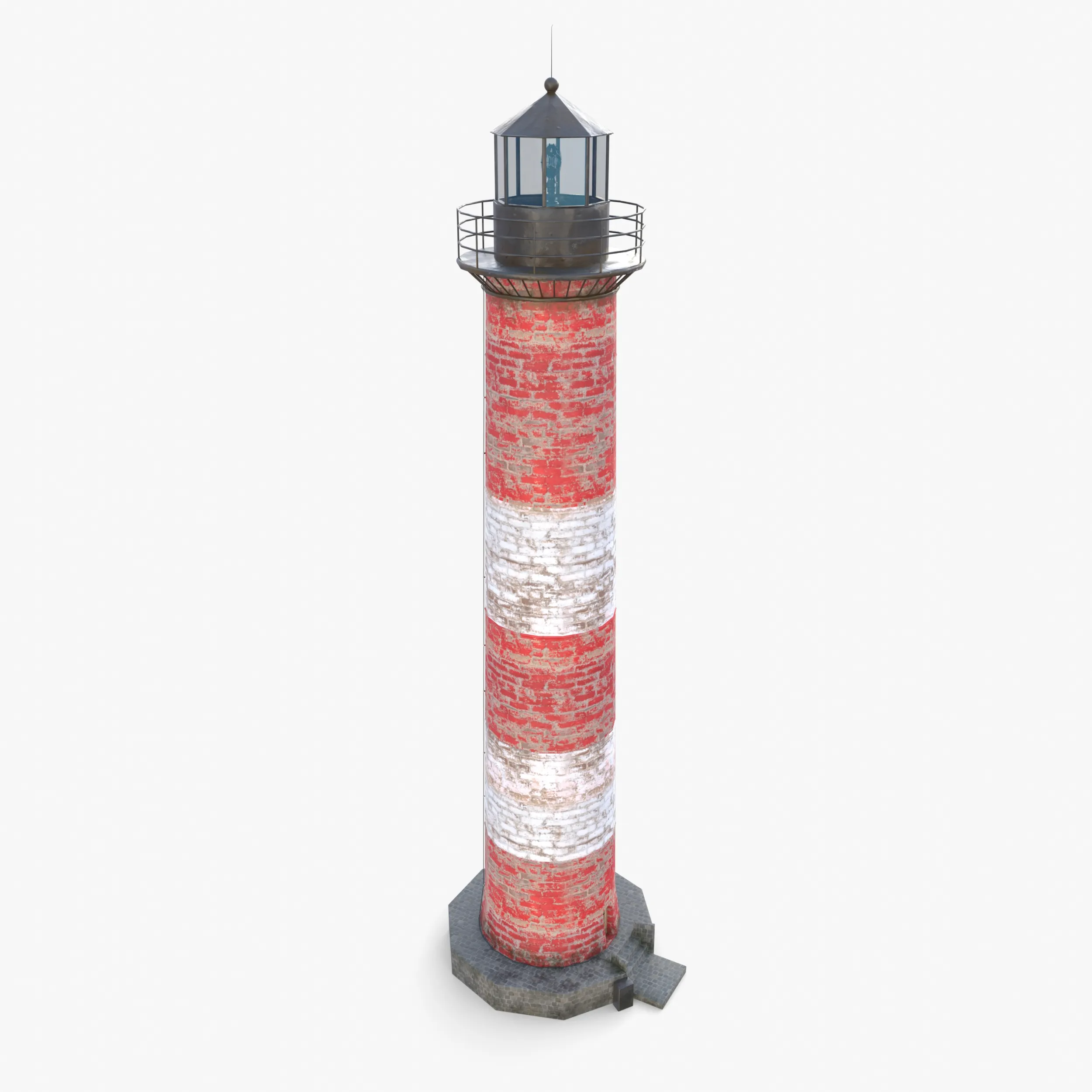 Light house V3 3D Model .c4d .max .obj .3ds .fbx .stl .blend 