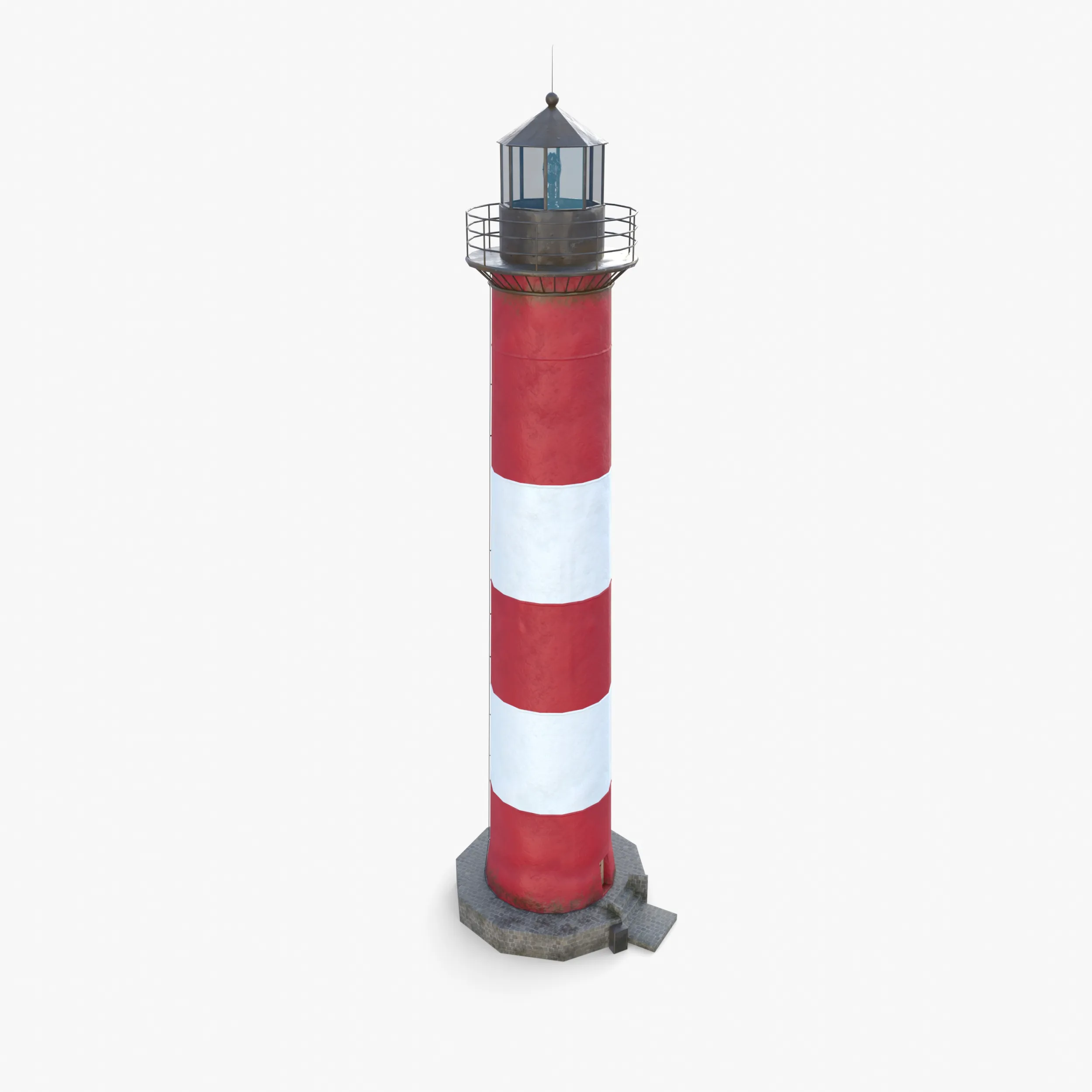 Light house V4 3D Model .c4d .max .obj .3ds .fbx .stl .blend