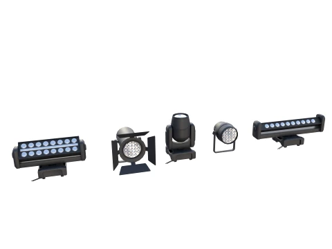 Stage lights 3D Model