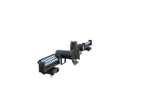 Stage lights 3D Model