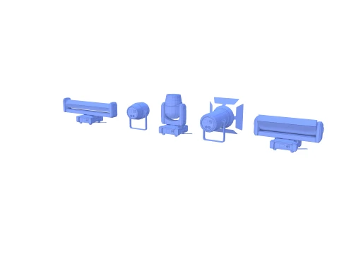 Stage lights 3D Model