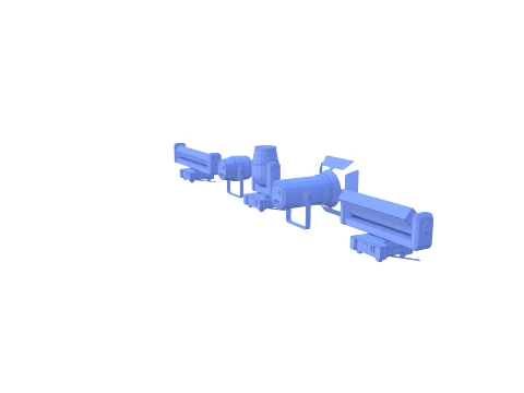 Stage lights 3D Model