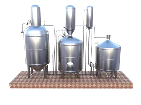 Alcohol distillation tank V1 3D Model