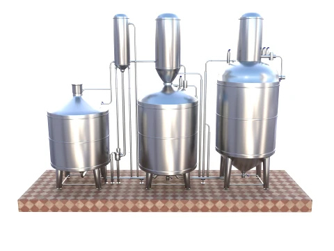 Alcohol distillation tank V1 3D Model