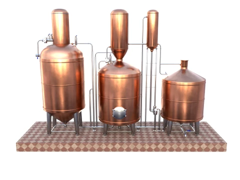 Alcohol distillation tank V2 3D Model
