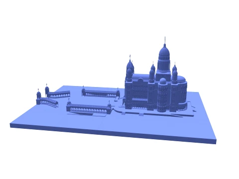 Orthodox Cathedral 3D Model