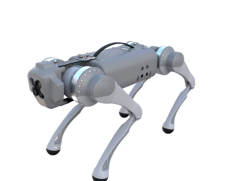 Robot Dog V1 3D Model