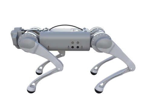 Robot Dog V1 3D Model