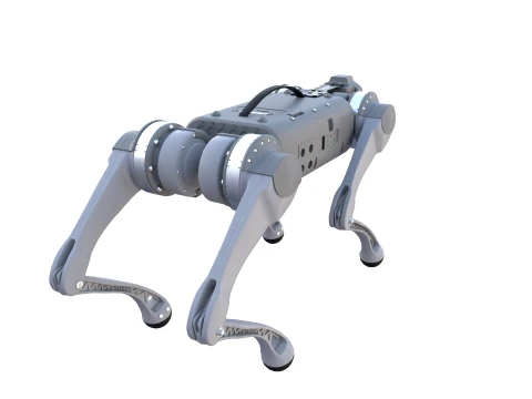 Robot Dog V1 3D Model