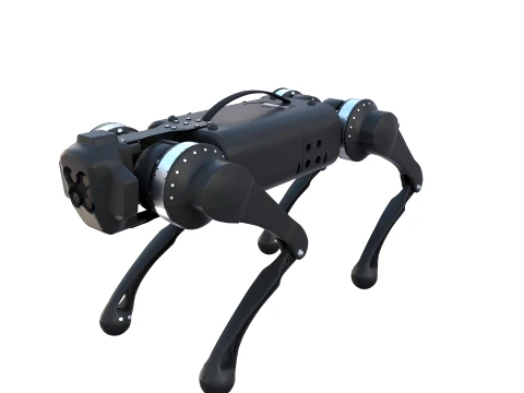 Robot Dog V2 3D Model
