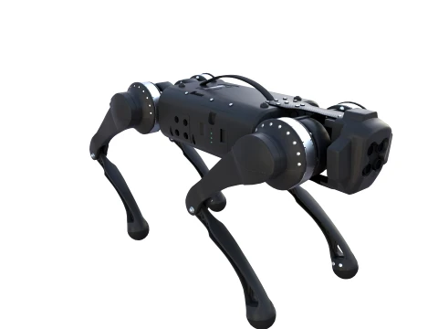 Robot Dog V2 3D Model