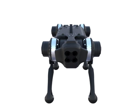 Robot Dog V2 3D Model