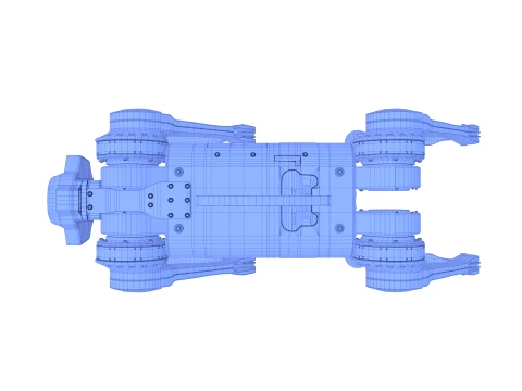 Robot Dog V2 3D Model