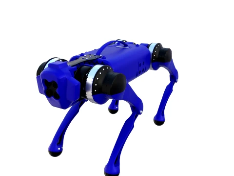 Robot Dog V4 3D Model