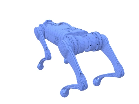 Robot Dog V5 3D Model
