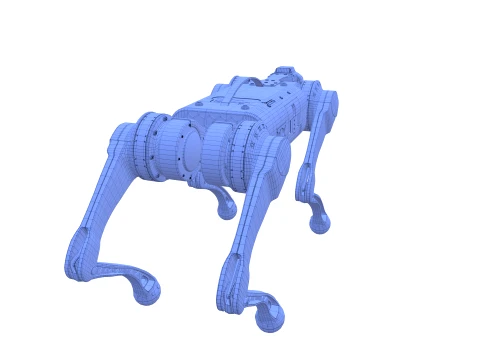 Robot Dog V5 3D Model
