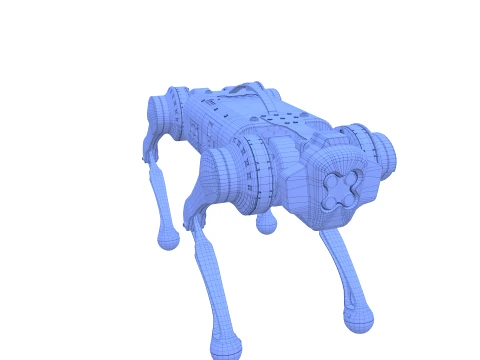Robot Dog V5 3D Model