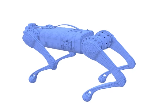 Robot Dog V6 3D Model