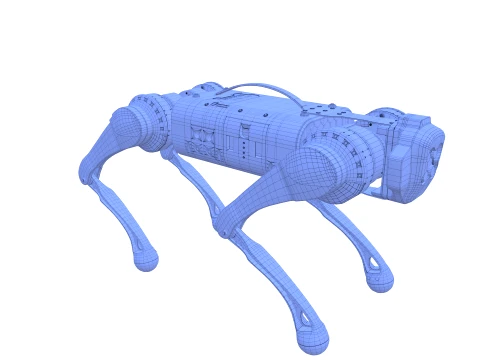 Robot Dog V6 3D Model