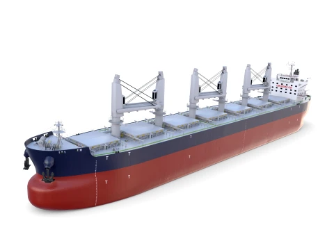 Bulk Carrier V2 3D मॉडल