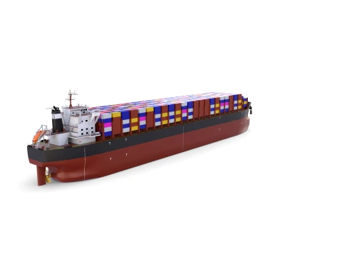 Container Bulk Carrier V1 3D Model
