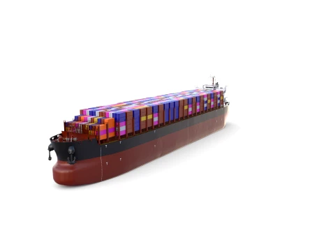 Container Bulk Carrier V1 3D Model